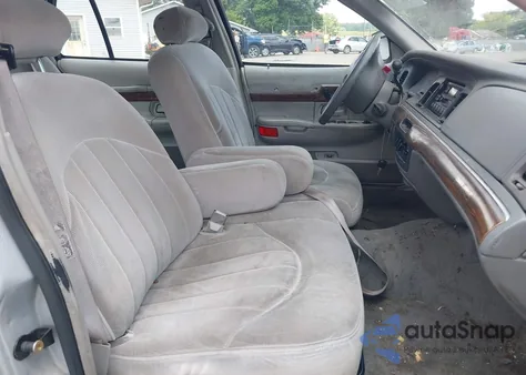 1999 Mercury Grand Marquis Gs from USA, damaged, VIN 2MEFM74W1XX617925